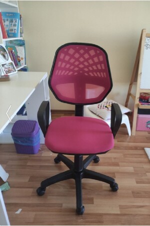 كرسي مكتب MNZ-Pink Mesh، كرسي الكمبيوتر، كرسي دراسة، كرسي المتحرك MHRXTZX004 - mhrgroup cma