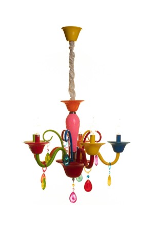 MNZ-Pink Metal Coated Glass تفصيلية مصباح الرفع المضيء SRP-16025-5 - sarper avize