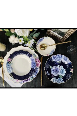 MNZ-Pink & More 24 قطعة عشاء مجموعة TR-2968 - Pink&More