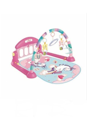 MNZ-Pink Piano Play Mat (بيباي كيم) - Babycim