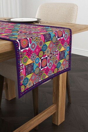 MNZ-Pink Purple Ramadan موضوعة الحافظة المطبوعة الرقمية Cgh1335-rn - Cango Home