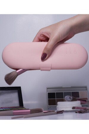 MNZ-Pink Silicone Makeup Brush Case Sethra1001 - Sethradelia
