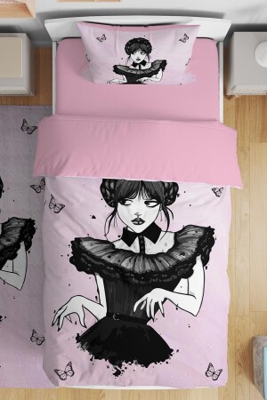 (MNZ-Pink Wednesday) إدامز نمط واحد أطفال السرير المجموعة evnev00166 - Evpanya