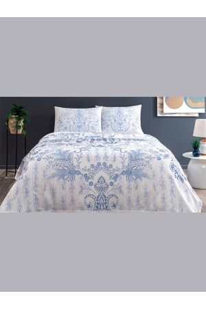 MNZ-Pique Set Buena Blue مضاعفة 5058-128 - Taç