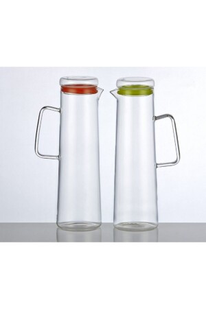 MNZ-Pitcher 1. 5 ليت فولاذ زجاجي FTH811 - çerçi