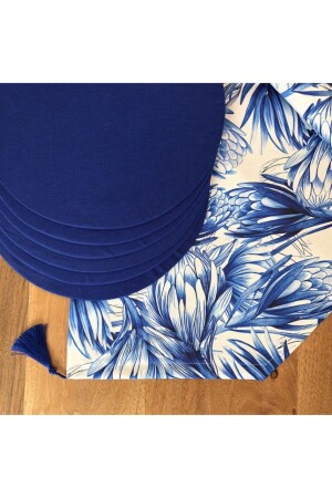 MNZ-Placemat - 6 قطع لوحة ومركز السير - Desen Izmir