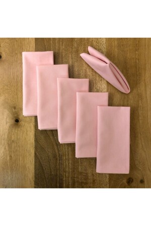MNZ-Placemat-6-piece نابكينات ملابس خياطة خاصة وردي - Desen Izmir