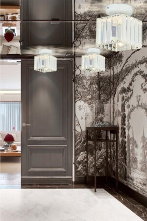 MNZ-Plafonier سقف أبيض K-10 كريستال الحجر الشنابل ist2000225 - İstanbul Avize