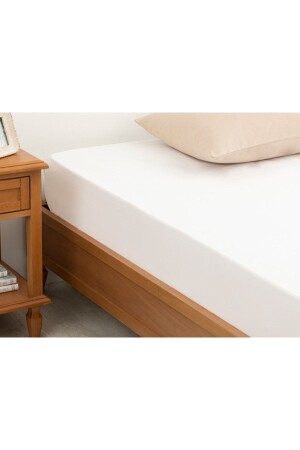 MNZ-Plain القطن المزدوج الصفحة الأبيض - English Home