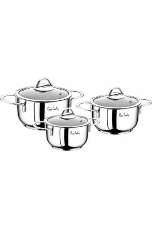 MNZ-Planet 6 Piece Mini Cookware Set 71260511 - Pierre Cardin