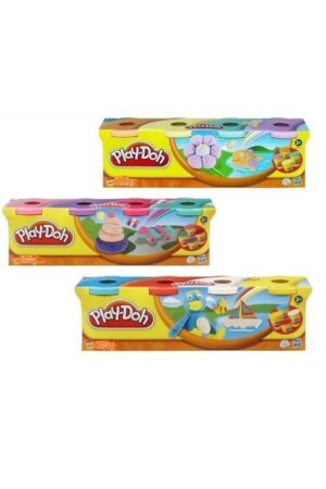 MNZ-Play خنزير 4 ألوان 448 ج 3 قطع GK-2020-705 - Play Doh