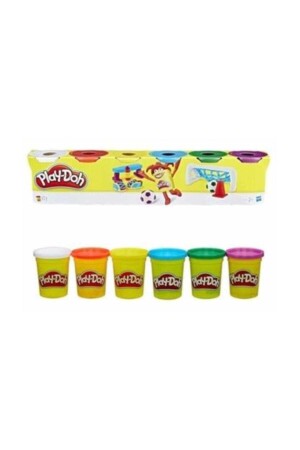 خُبز من طراز MNZ-Play 6 ألوان C3898 - Play Doh