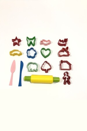 قناع العجين من طراز MNZ-Play Set 15 قطعة - Ans Toys