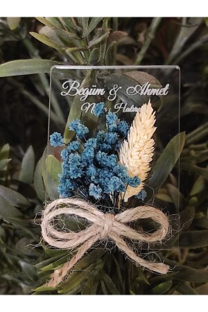 مغناطيس MNZ-Plexiglass, زفاف, خطبة, هينا, هدية 25 قطعة SFFK4 - Pleksivent Tasarım Kesim