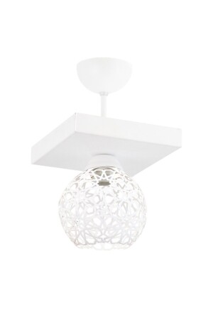 MNZ-Plofonyer Seljuk Motif Model Retro Rustic Chandelier LMBDR3534WHTDİK - Lambadar