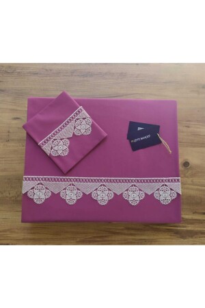 MNZ-Plum الإبر العثماني المصنوع من طلاء مزدوج - Çeyiz Bahçesi