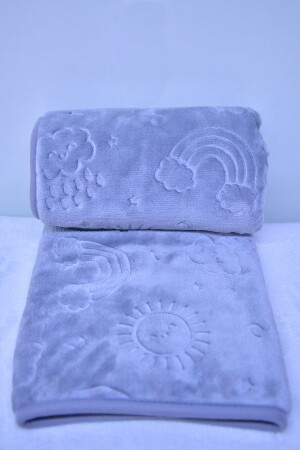 غطاء الطفل من نوع MNZ-Plush 100x120 سم نموذج جديد A. Grey - Özdilek