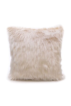 غطاء وسادة من MNZ-Plush Throw Pillow Cover - العظم - Cango Home