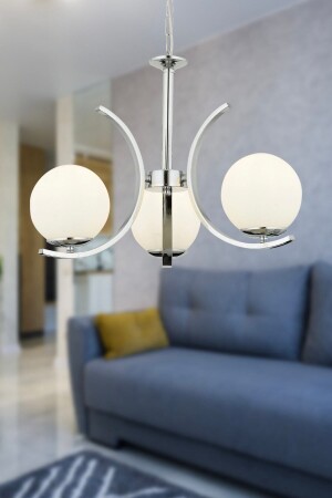 MNZ-Pluto 3-piece Chrome مطبخ جديد غرفة المعيشة الشنادل 7000-1106-10-03 - Apliqa