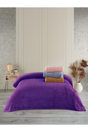 MNZ-Pofy Welsoft مزدوجة من الكتان الأرجواني LVNS-N-63 - NANOSOFT