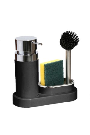 مجموعة مطبخ من نوع MNZ-Polen Set Soap Dispenser-brush M-E43-06 - Prima Nova