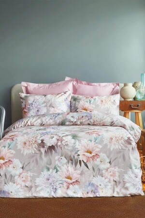 MNZ-Poliere Digital Satin Duvet Cover Set Ck. ISS-MAM-621995 - İssimo Home