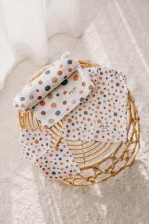 مجموعة من الموسلين من MNZ-Polka Dot BEK1204012 - BABYBEK