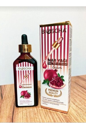زيت MNZ-Pomegranate Oil 100 م.ل شعر اليد وجهه وجسده سيروم - Bioscha Kozmetik
