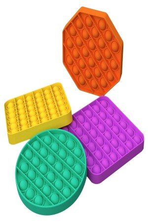 (MNZ-Popit) تدفع الفقاعة (Fidget) خاصة (Pop Sensory Toy) لعبة الإجهاد العقلي - Roseroi