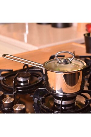 MNZ-Poppy - كاشيرولا فولاذ المقاوم للصدأ 12 × 8 سم B3059 B3059 POPPY KAÇEROLA 12 × 8 - Bambum