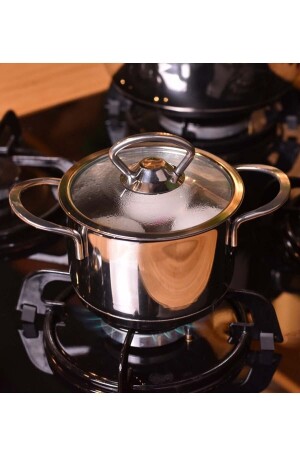 MNZ-Poppy - حاوية الفولاذ عميقة 12x8cm B3060 حاوية الفولاذ البوبي عميقة 12x8 - Bambum