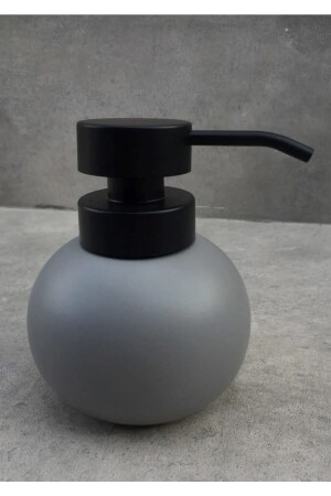 MNZ-Porcelain Gray Liquid Soap Dispenser AYB637 - Aybelife