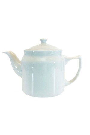 MNZ-Porcelain Teapot قنبلة قهوة بيضاء 1350 Cc 1 قطعة PORKAHD - yeni11