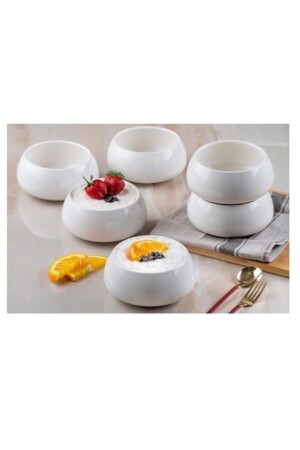 MNZ-Porj12105 وعاء البورتسلان 6 قطع 10. 5 سم P17932S1469 - ACAR