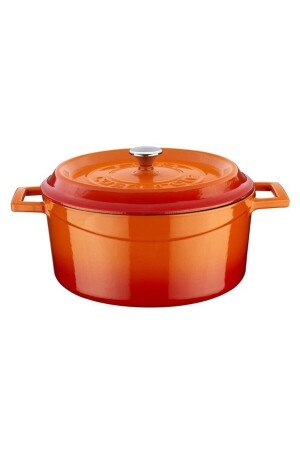 MNZ-Pot عصرية مستديرة قطر الحديد القطع 24 سم نارقة 6975سلسلة 2016ST02122847 - Lava