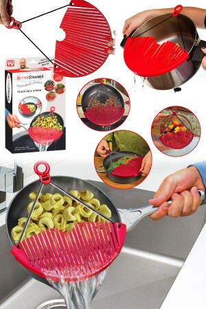 MNZ-Pot Strainer قابل للتوسع والتكيف الممارسية للعباءات المطبقة - Binbirreyon