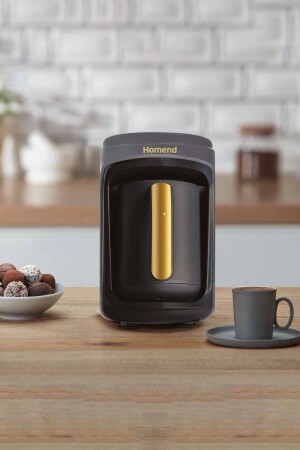 MNZ-Pottoman 1862h آلة القهوة التركية أنتراتيت الذهب 700 01. 01. 0233-1 - HOMEND