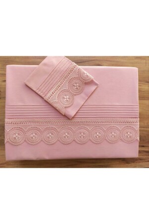 MNZ-Powder Ahu مضربة المعدة المزدوجة غطاء القماش مجموعة HDD4588 - Çeyiz Bahçesi