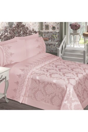 MNZ-Powder Chenille فرنسية ليز بيك مجموعة ChenillePique - Bursa Tekstil