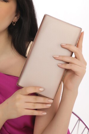 MNZ-Powder الزهرة اللون الألياف الملابس المسائية محفظة المزاجات الألياف والحزمة المزودة بالحقائب والقناطيس الطويلة استخدام FR - womenacs