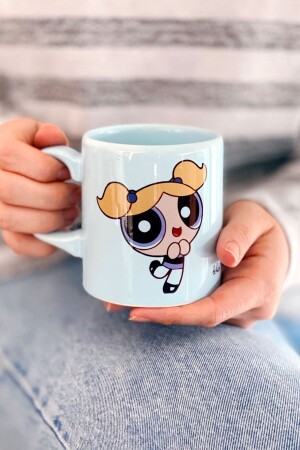 (MNZ-Powerpuff Girls Bubbles Blue Gift Mug) (بيكم 29791896 - Bikutumutluluk
