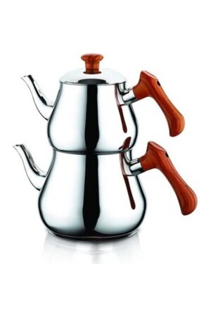 MNZ-Pramit Mega Teapot Set الخشبية ALTAS0013 - Özkent