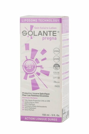 MNZ-Pregna SPF 50 لوشن 150 مل 7640144933593 - Solante