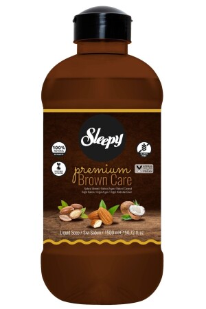 MNZ-Premium Brown Care صابون سائل 1500 مل - Sleepy