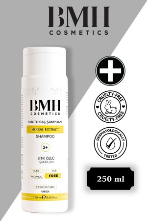 MNZ-Pricto 3 التهاب الجلد الشمبوه 250 مل - Bmh Cosmetics