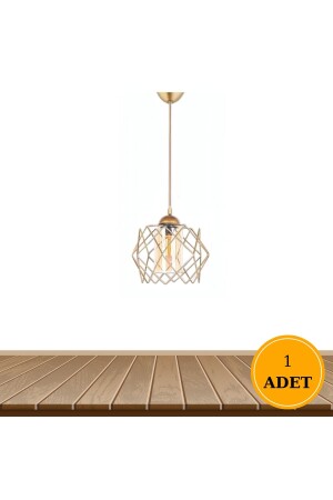 MNZ-Prism واحد أصفر ميكا القديمة مصباح معلق شمعة - Mhk Collection