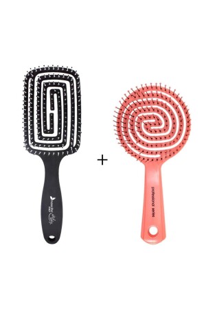 فرشاة الشعر MNZ-Pro 10 + فرشاة الشعر 3D 2 ZNPACKET-46 - Nascita