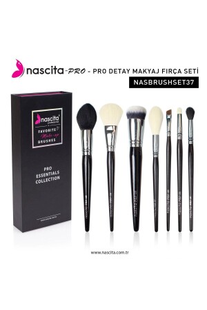 مجموعة من أدوات MNZ-Pro Essentials مجموعة من الفرش 37 NASBRUSHSET37 - Nascita