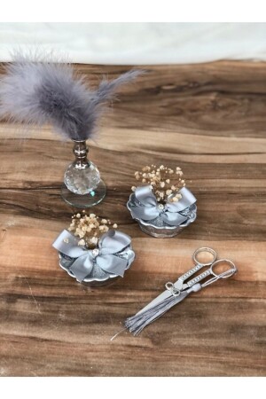 مقصورة الالتزام MNZ-Promise، 2 حاملين لخاتم أوستر وعد، ملحقات سلة الالتزام PRA-5527524-6680 - Masalsı Concept