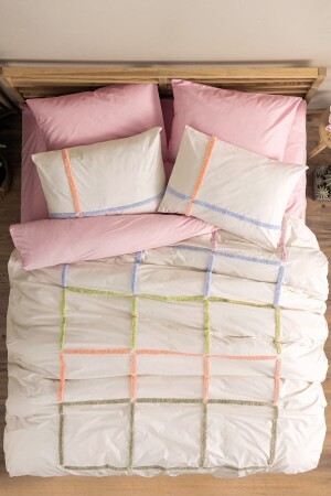 MNZ-Puff غطاء مزدوج غطاء غطاء مجموعة Insula Pudra 1726p - Cotton Box